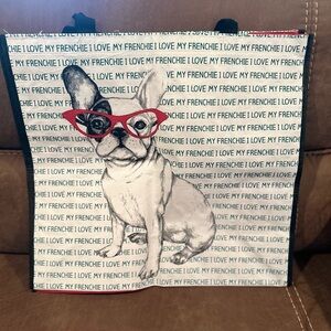 "I Love My Frenchie" Reusable Tote Bag